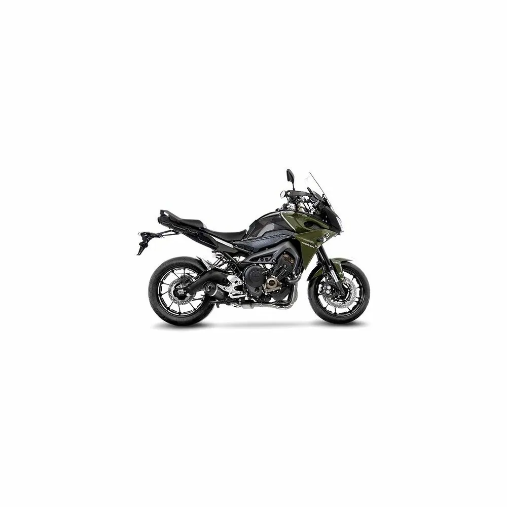 LEOVINCE YAMAHA MT 09 / SP / XSR 900 / TRACER 900 / 2017 2020 LV ONE EVO INOX BLACK complete line Not Approved 14228EB
