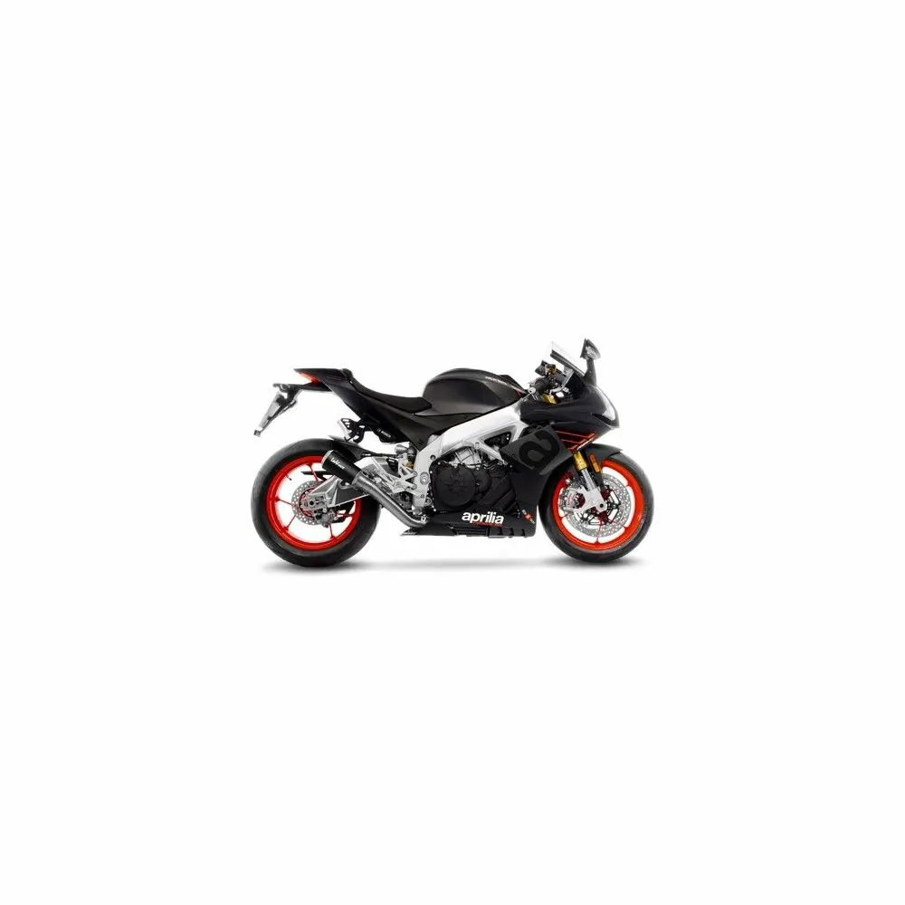 LEOVINCE APRILIA RSV4 1000 RR  / TUONO V4 / FACTORY / 2019 2020 LV-10 INOX BLACK  silencer exhaust Not Approved 15234B