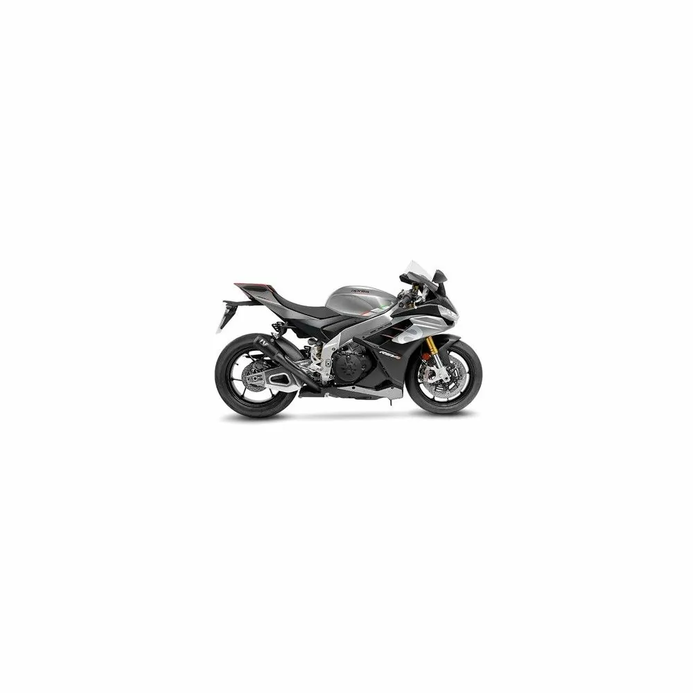 LEOVINCE APRILIA RSV4 1100 RR  / TUONO V4 / FACTORY / 2021 2022 LV-10 INOX FULL BLACK silencer exhaust Not Approved 15248FB