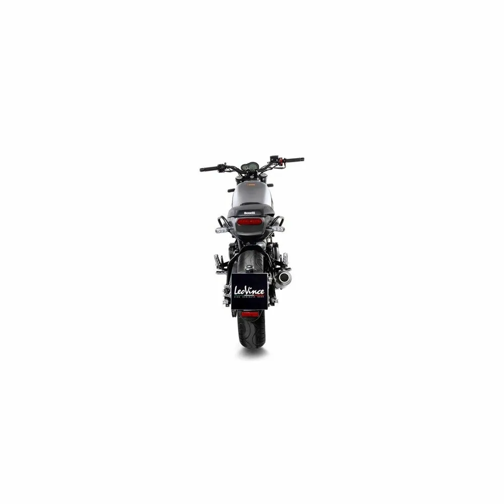 LEOVINCE BENELLI LEONCINO / TRAIL 500 / 2017 2022 LV-10 INOX pot échappement EURO 5 15226