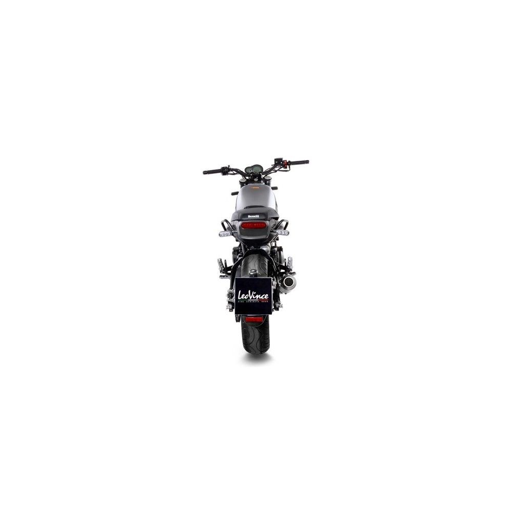 LEOVINCE BENELLI LEONCINO / TRAIL 500 / 2017 2022 LV-10 INOX silencer exhaust EURO 5 15226