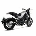 LEOVINCE BENELLI LEONCINO / TRAIL 500 / 2017 2022 LV-10 INOX BLACK pot échappement EURO 5 15226B
