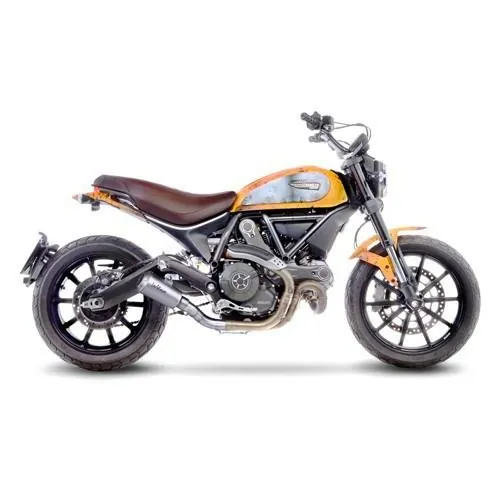 LEOVINCE DUCATI SCRAMBLER 800 / MONSTER 797 / 2015 2020 LV-10 INOX pot échappement NON HOM 15206U