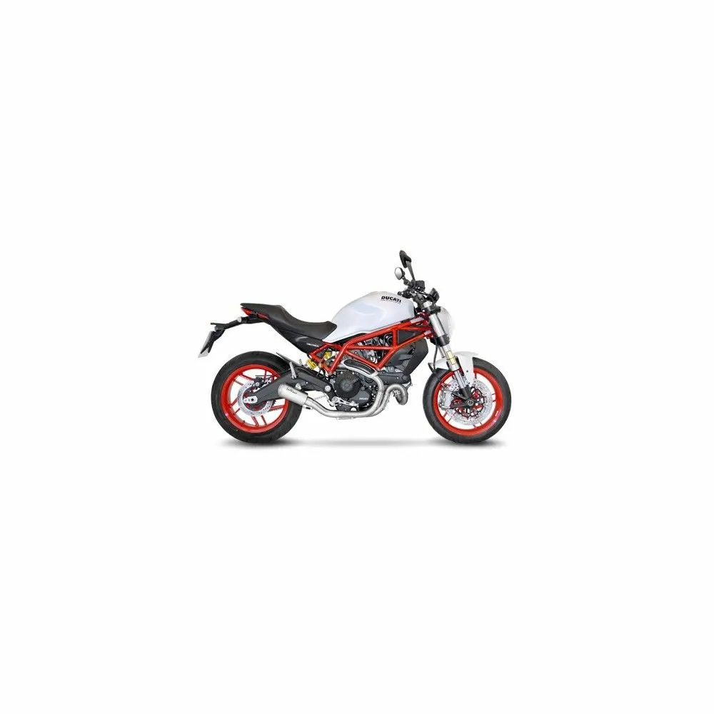 LEOVINCE DUCATI SCRAMBLER 800 / MONSTER 797 / 2015 2020 LV-10 INOX pot échappement NON HOM 15206U