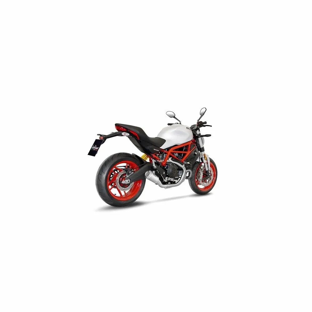 LEOVINCE DUCATI SCRAMBLER 800 / MONSTER 797 / 2015 2020  LV-10 INOX silencer exhaust Not Approved 15206U