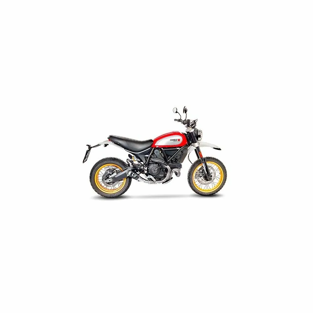 LEOVINCE DUCATI SCRAMBLER 800 DESERT SLED / 2017 2020  LV-10 CARBON silencer exhaust Not Approved 15202C