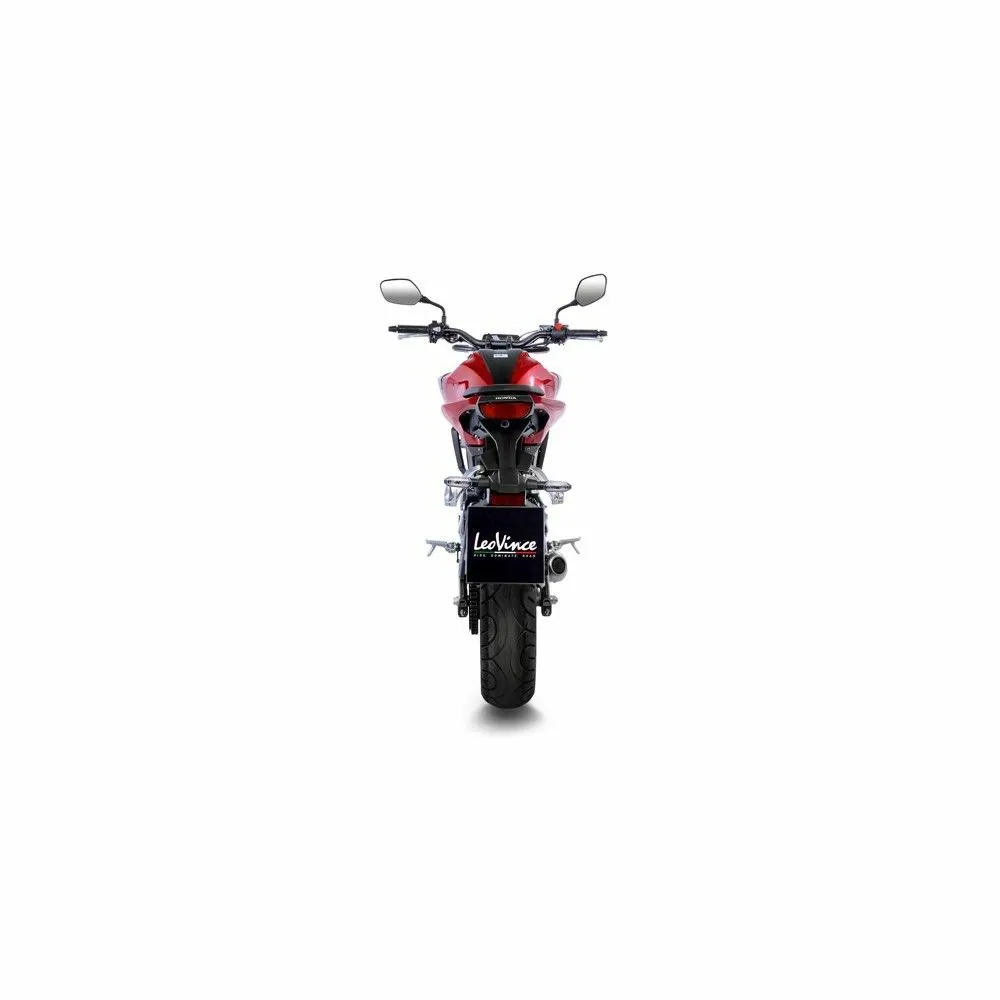 LEOVINCE HONDA CB 125 R / Neo Sports Café / 2018 2020 LV-10 BLACK INOX complete line Not Approved 15221B