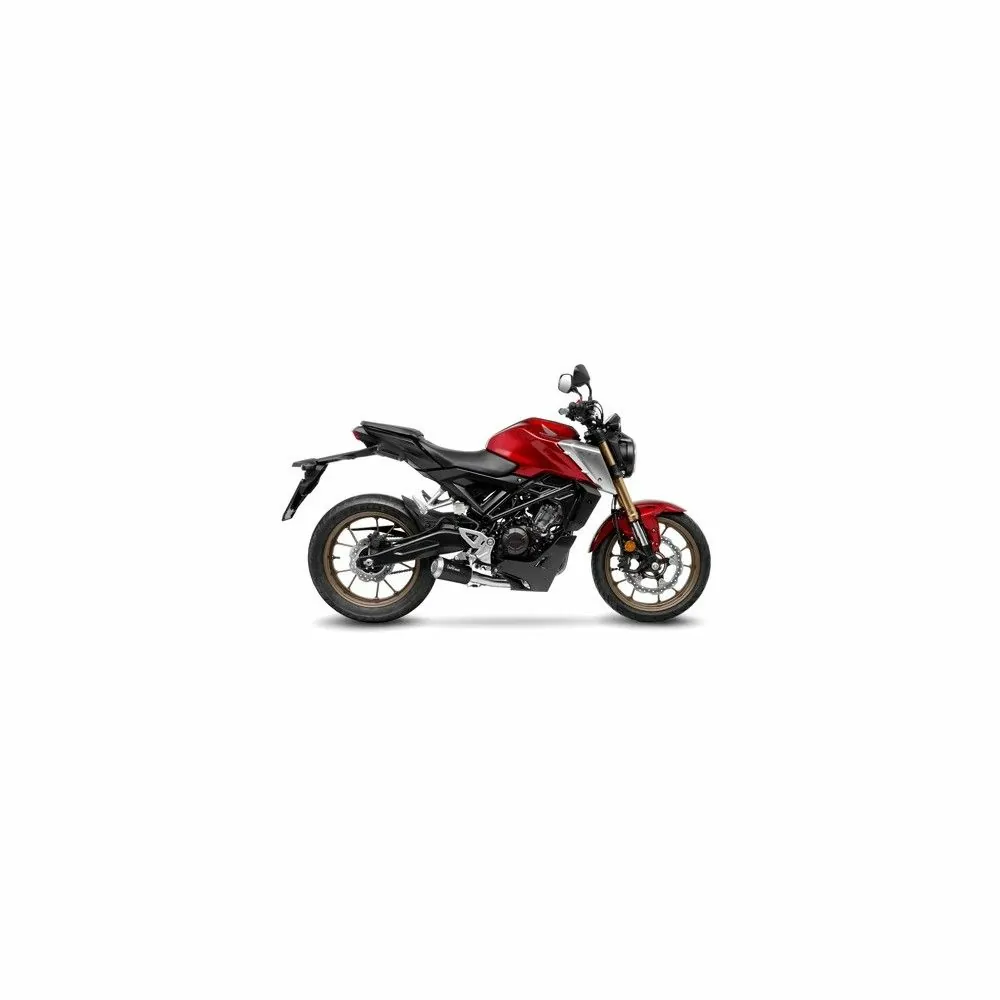 LEOVINCE HONDA CB 125 R / Neo Sports Café / 2021 2022 LV-10 INOX BLACK  complete line Not Approved 15246B