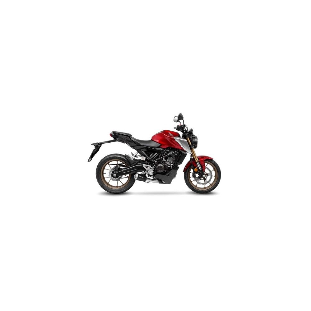 LEOVINCE HONDA CB 125 R / Neo Sports Café / 2021 2022 LV-10 INOX BLACK ligne complète NON HOM 15246B