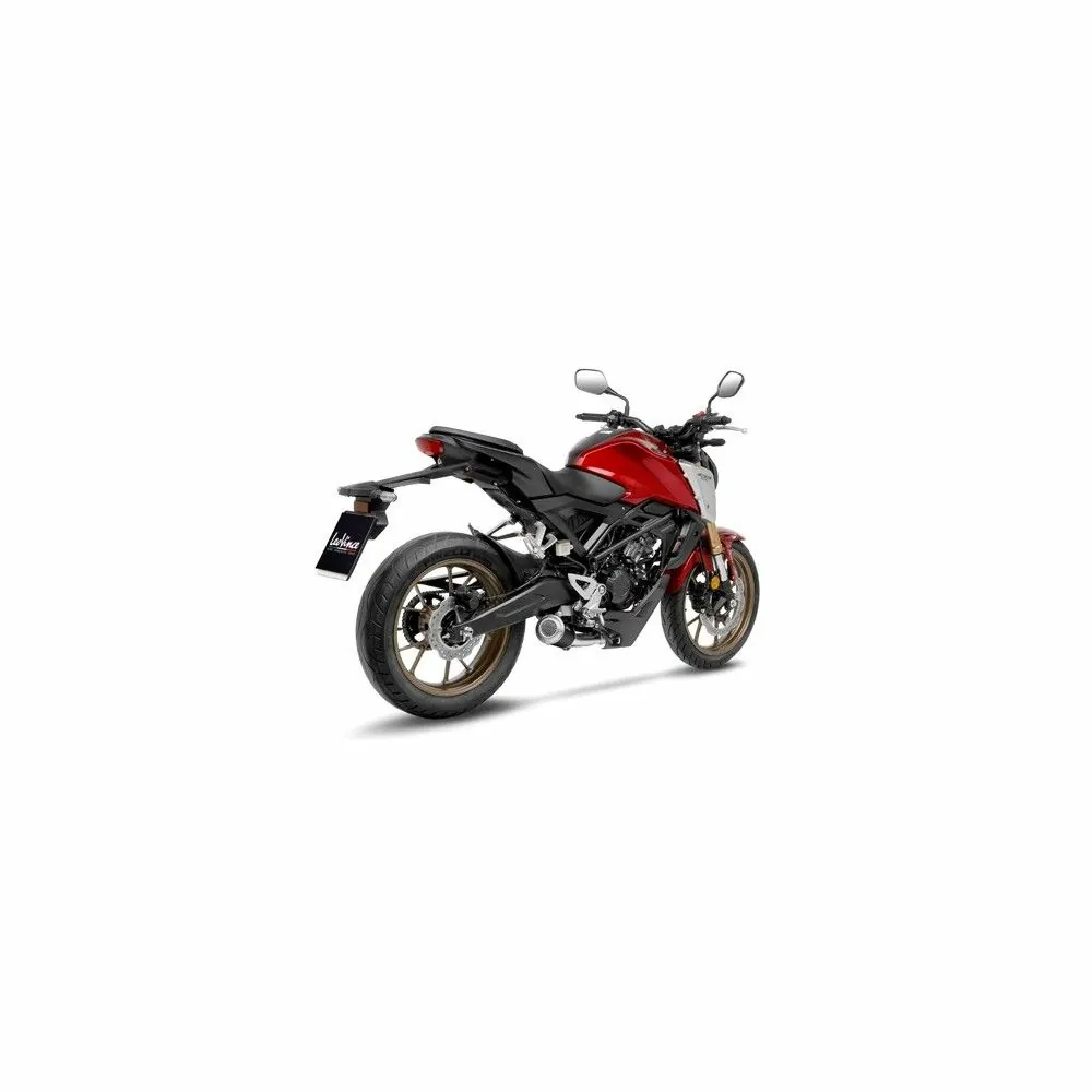 LEOVINCE HONDA CB 125 R / Neo Sports Café / 2021 2022 LV-10 INOX BLACK  complete line Not Approved 15246B
