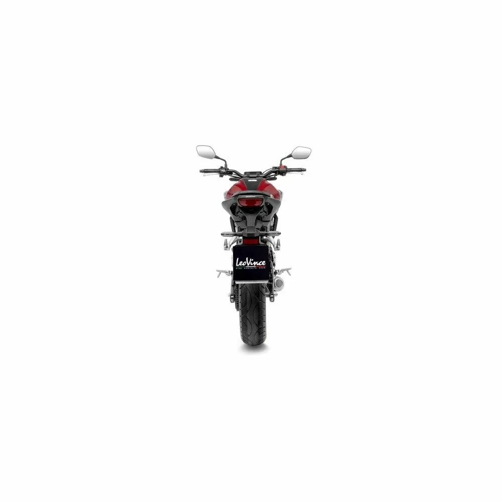 LEOVINCE HONDA CB 125 R / Neo Sports Café / 2021 2022 LV-10 INOX BLACK  complete line Not Approved 15246B