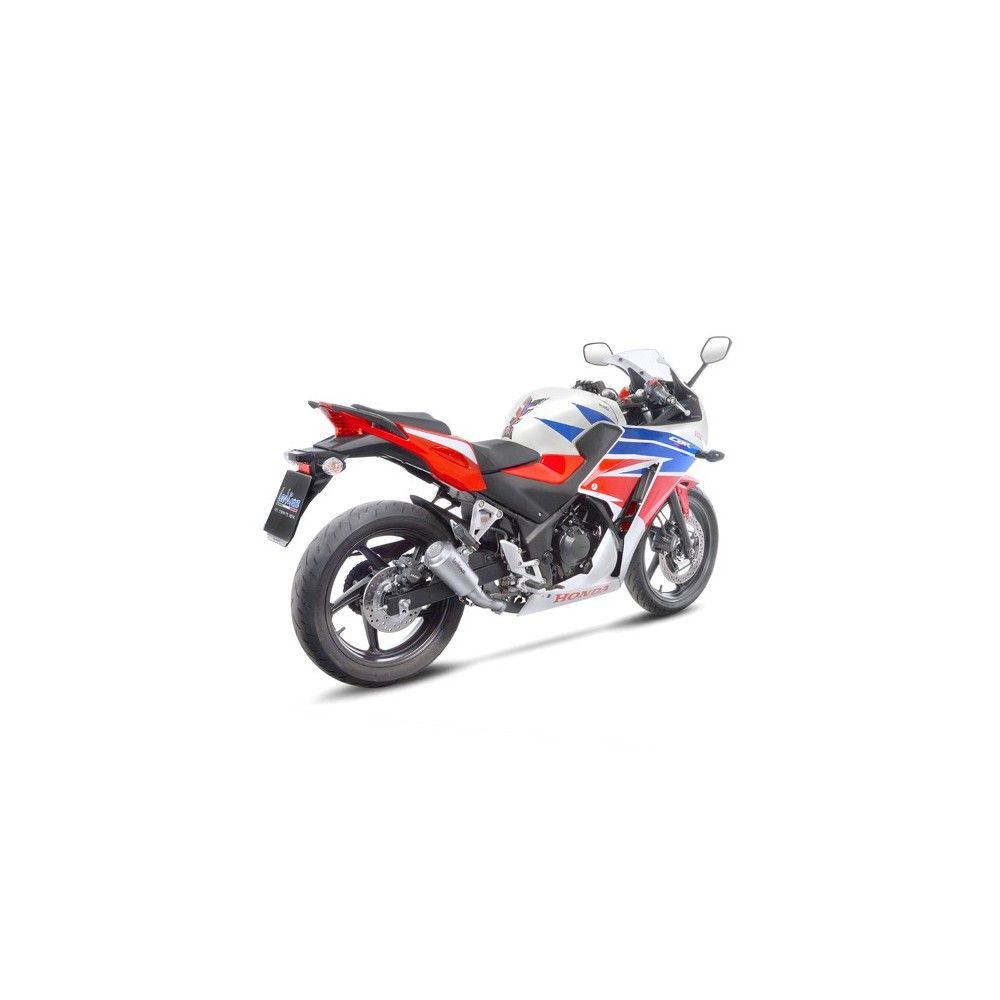 leovince honda cbr 300 r 2014 2017 lv 10 inox silencer exhaust not