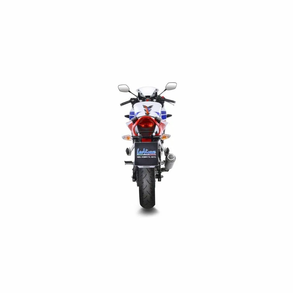 LEOVINCE HONDA CBR 300 R / 2014 2017 LV-10 INOX pot échappement NON HOM 15211