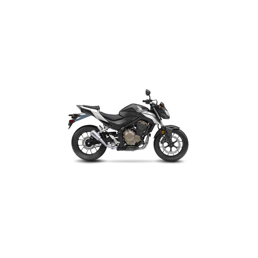 LEOVINCE HONDA CB 500 X / F / CBR 500 R / 2016 2018 LV-10 INOX silencer exhaust Not Approved 15208