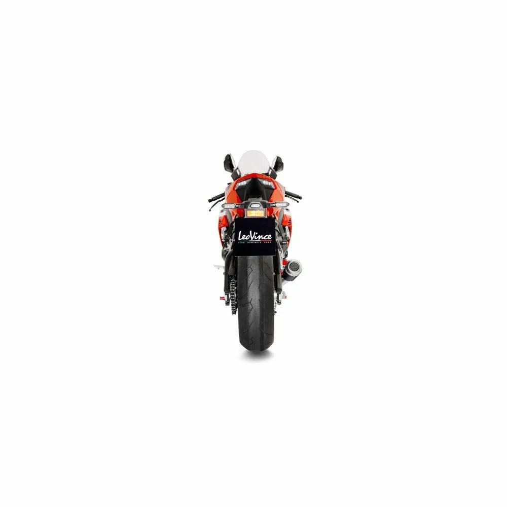 LEOVINCE HONDACBR 1000 RR-R FIREBLADE / SP / 2020 2021 LV-10 BLACK INOX silencer exhaust Not Approved 15244B