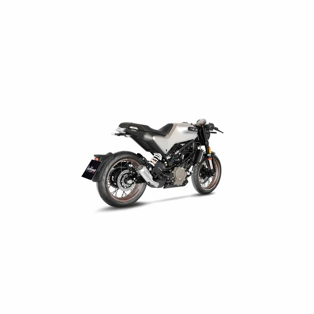 LEOVINCE HUSQVARNA SVARTPILEN 401 / SVARTPILEN 125 / 2020 2022 LV-10 INOX silencer exhaust Not Approved 15242