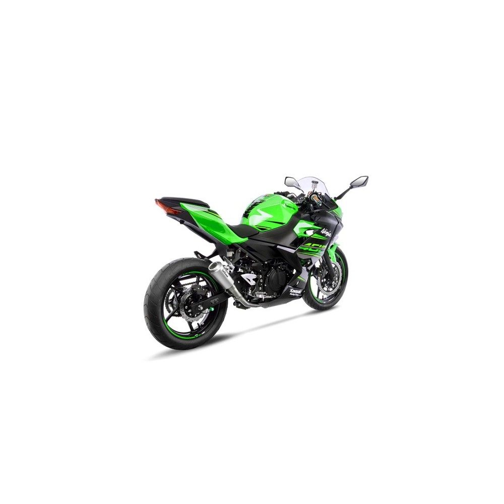 LEOVINCE KAWASAKI NINJA 400 / Z 400 / 2018 2023 LV-10 INOX silencer exhaust Not Approved 15218