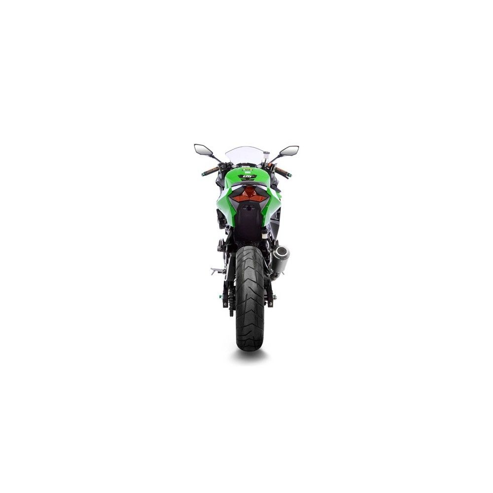 LEOVINCE KAWASAKI NINJA 400 / Z 400 / 2018 2023 LV-10 INOX silencer exhaust Not Approved 15218