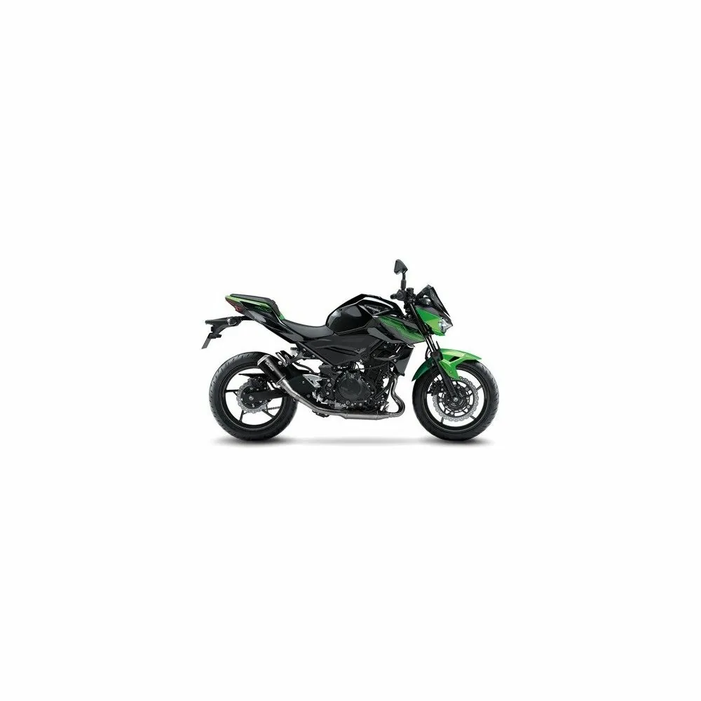 LEOVINCE KAWASAKI NINJA 400 / Z 400 / 2018 2023 LV-10 BLACK  INOX silencer exhaust Not Approved 15218B