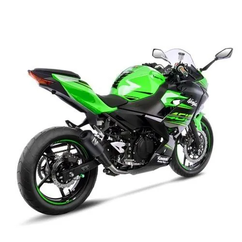 LEOVINCE KAWASAKI NINJA 400 / Z 400 / 2018 2023 LV-10 FULL BLACK  INOX silencer exhaust Not Approved 15218FB