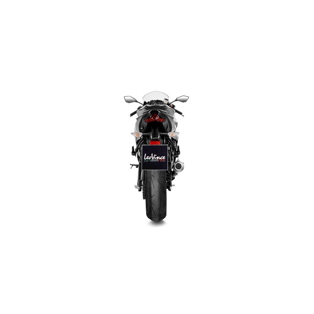 LEOVINCE KAWASAKI ZX-6R NINJA / 636 / 2009 2020 LV-10 INOX pot échappement NON HOM 15233