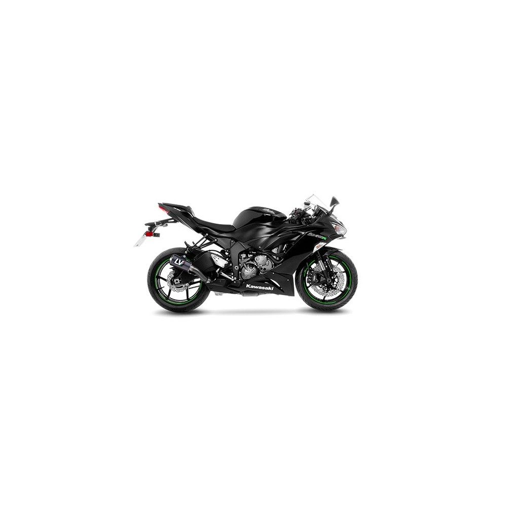 LEOVINCE KAWASAKI ZX-6R NINJA / 636 / 2009 2020 LV-10 CARBONE pot échappement NON HOM 15233C
