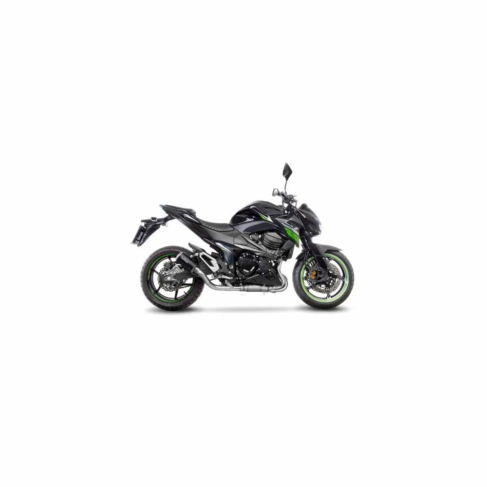 LEOVINCE KAWASAKI Z 800 / 2013 2016 LV-10 INOX BLACK pot échappement NON HOM 15214B