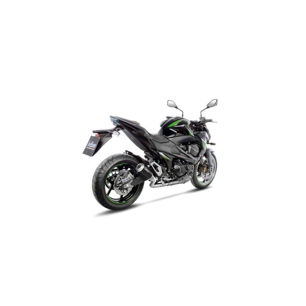 LEOVINCE KAWASAKI Z 800 / 2013 2016 LV-10 BLACK INOX silencer exhaust Not Approved 15214B