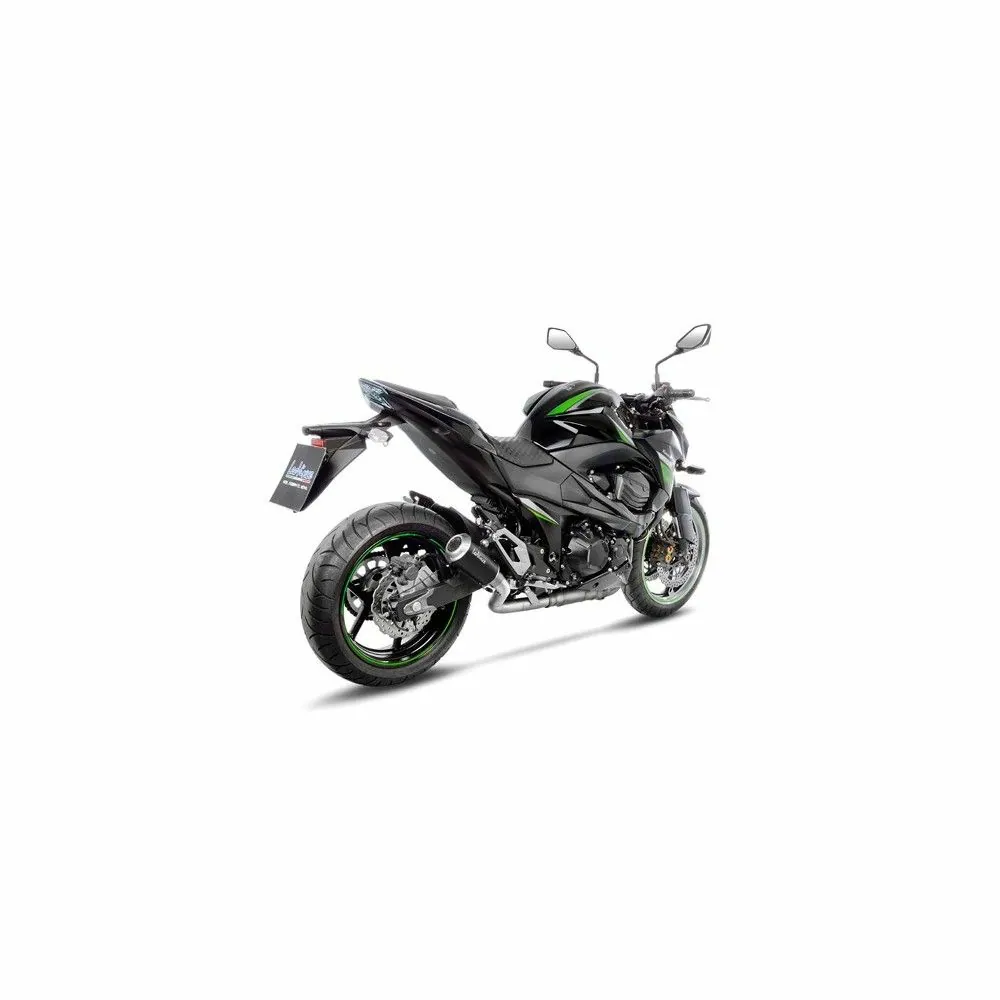LEOVINCE KAWASAKI Z 800 / 2013 2016 LV-10 BLACK INOX silencer exhaust Not Approved 15214B