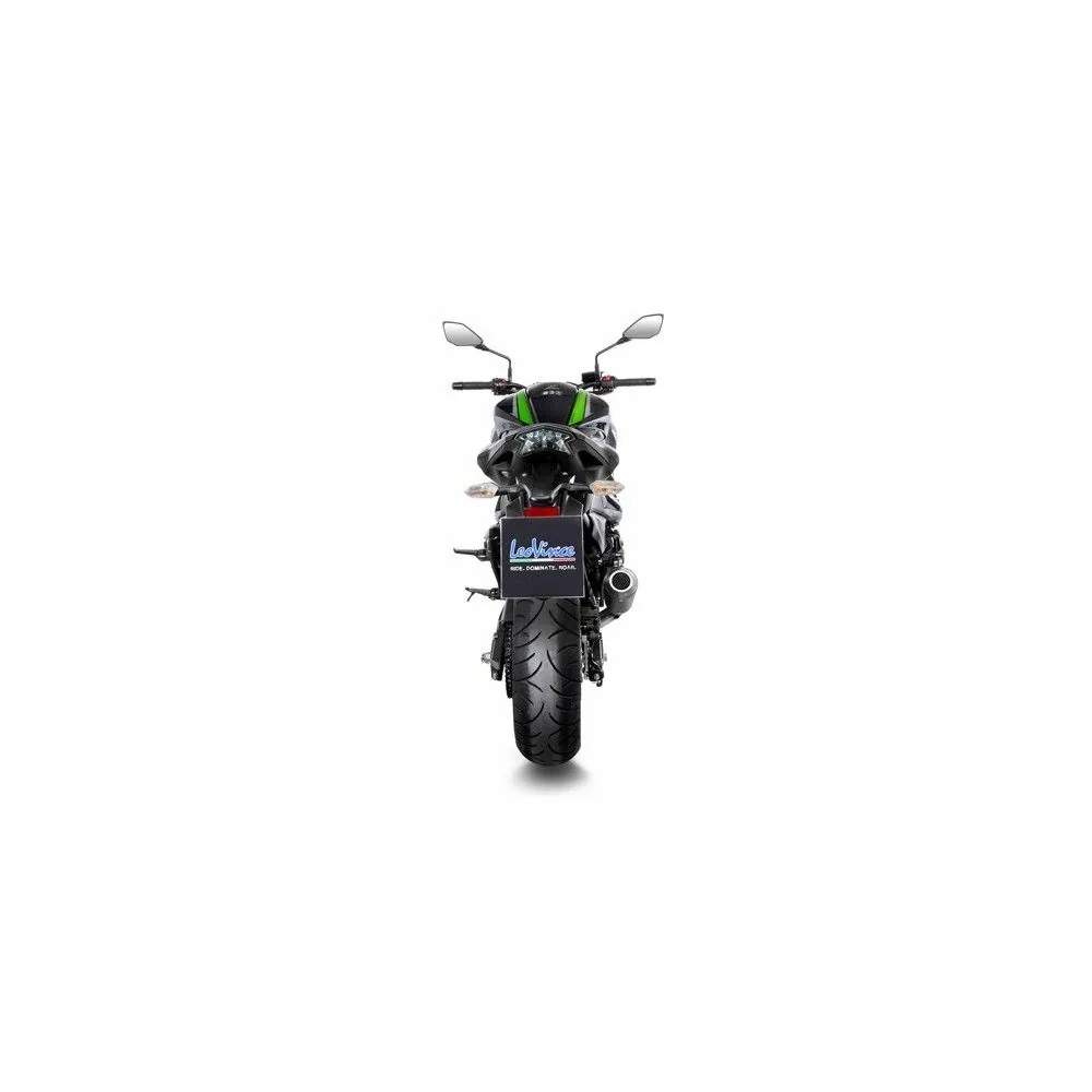 LEOVINCE KAWASAKI Z 800 / 2013 2016 LV-10 INOX BLACK pot échappement NON HOM 15214B
