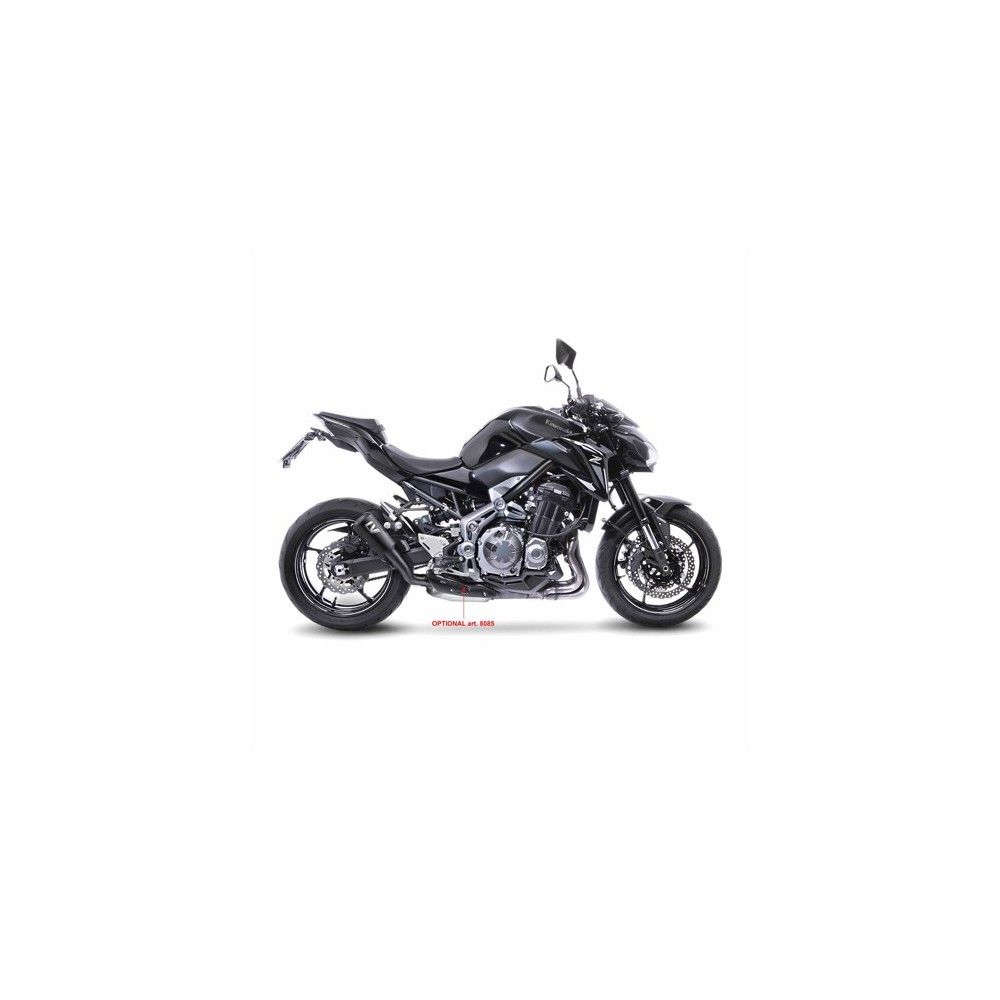 LEOVINCE KAWASAKI Z 900 / A2 /  2017 2022 LV-10 FULL BLACK INOX silencer exhaust EURO 5 15204FB