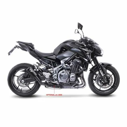 LEOVINCE KAWASAKI Z 900 / A2 / 2017 2025 LV-10 INOX FULL BLACK pot échappement EURO5+ - 15204FB