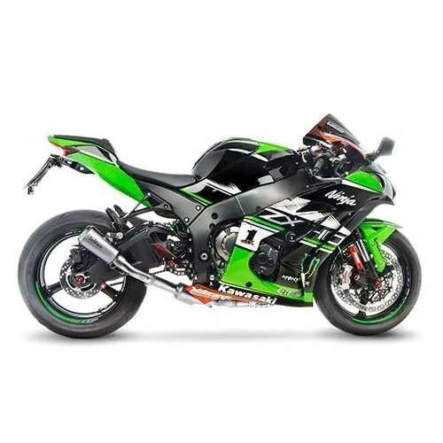 LEOVINCE KAWASAKI ZX-10R NINJA / 2016 2022 LV-10 INOX pot échappement NON HOM 15200
