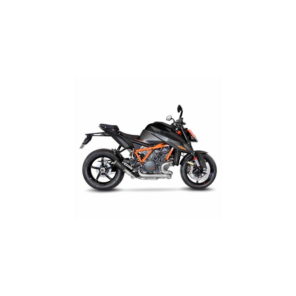 LEOVINCE KTM 1290 SUPER DUKE R / 2020 2022 LV-10 INOX BLACK silencer exhaust Not Approved 15243B