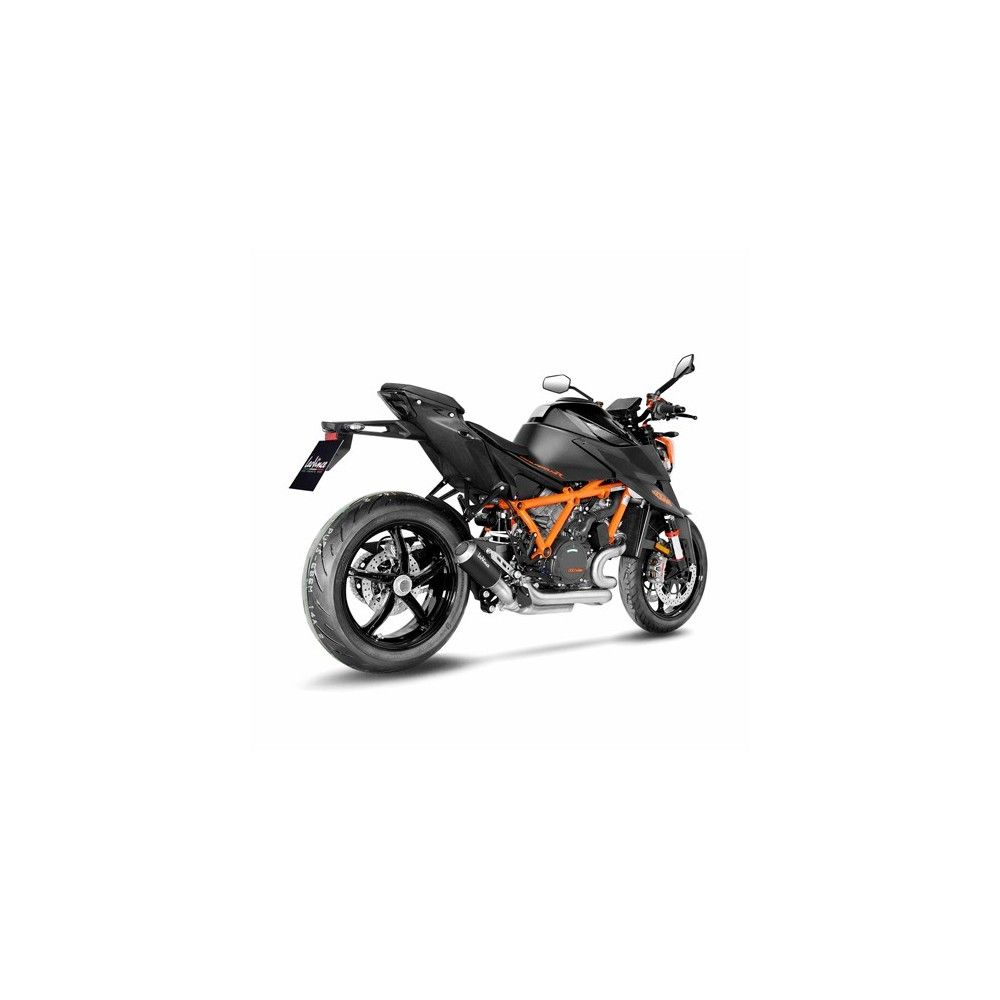 LEOVINCE KTM 1290 SUPER DUKE R / 2020 2022 LV-10 INOX BLACK silencer exhaust Not Approved 15243B