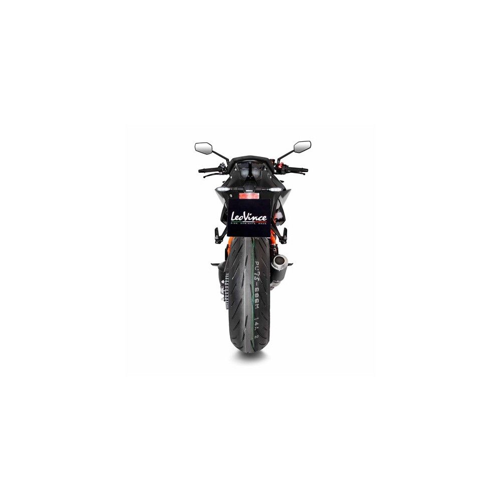 LEOVINCE KTM 1290 SUPER DUKE R / 2020 2022 LV-10 INOX BLACK silencer exhaust Not Approved 15243B