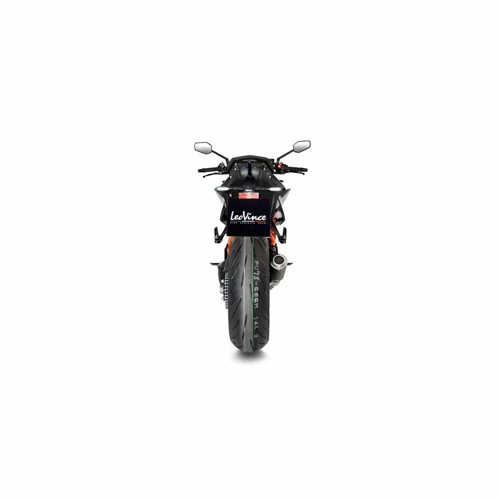 LEOVINCE KTM 1290 SUPER DUKE R / 2020 2022 LV-10 INOX BLACK silencer exhaust Not Approved 15243B