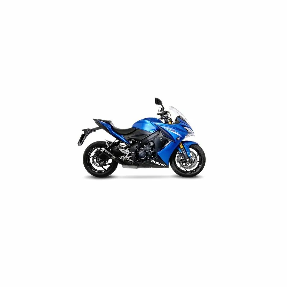 LEOVINCE SUZUKI GSX-S 1000 / F 2015 2020 LV-10 BLACK INOX silencer exhaust not approved 15225B