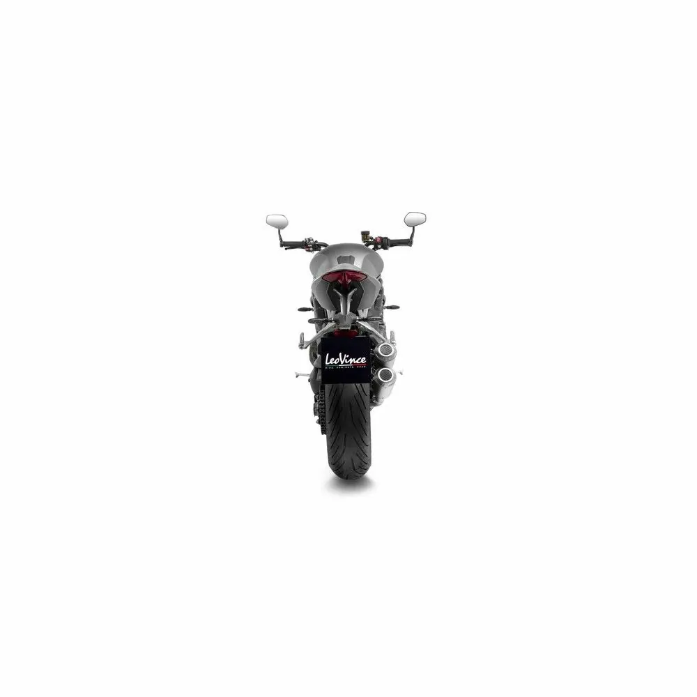 LEOVINCE  TRIUMPH SPEED TRIPLE 1200 RR / RS / 2021 2022 LV-10 INOX pot échappement HOM EURO5 15247