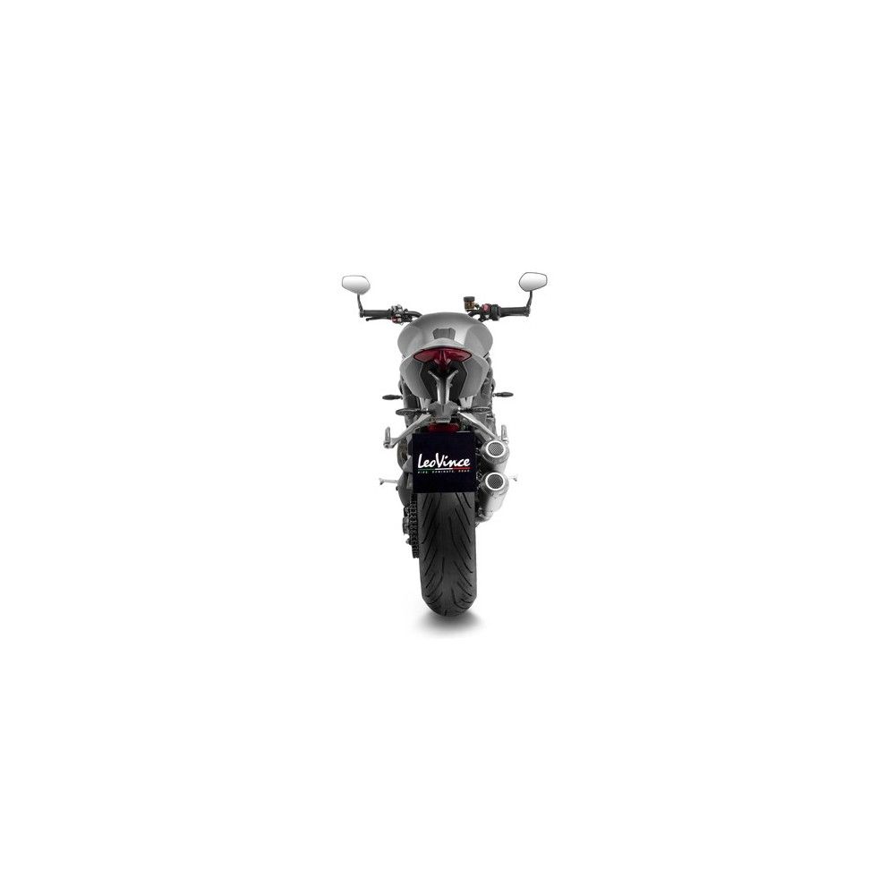LEOVINCE TRIUMPH SPEED TRIPLE 1200 RR / RS / 2021 2022 LV-10 INOX silencer exhaust EURO5 15247