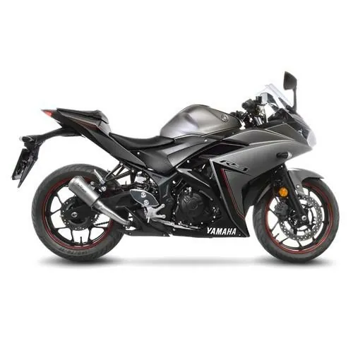 LEOVINCE YAMAHA YZF-R25 / YZF-R3 / MT-03 / MT-25 / 2014 2021 LV-10 INOX silencer exhaust Not Approved 15212