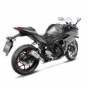 LEOVINCE YAMAHA YZF-R25 / YZF-R3 / MT-03 / MT-25 / 2014 2021 LV-10 INOX pot échappement NON HOM 15212