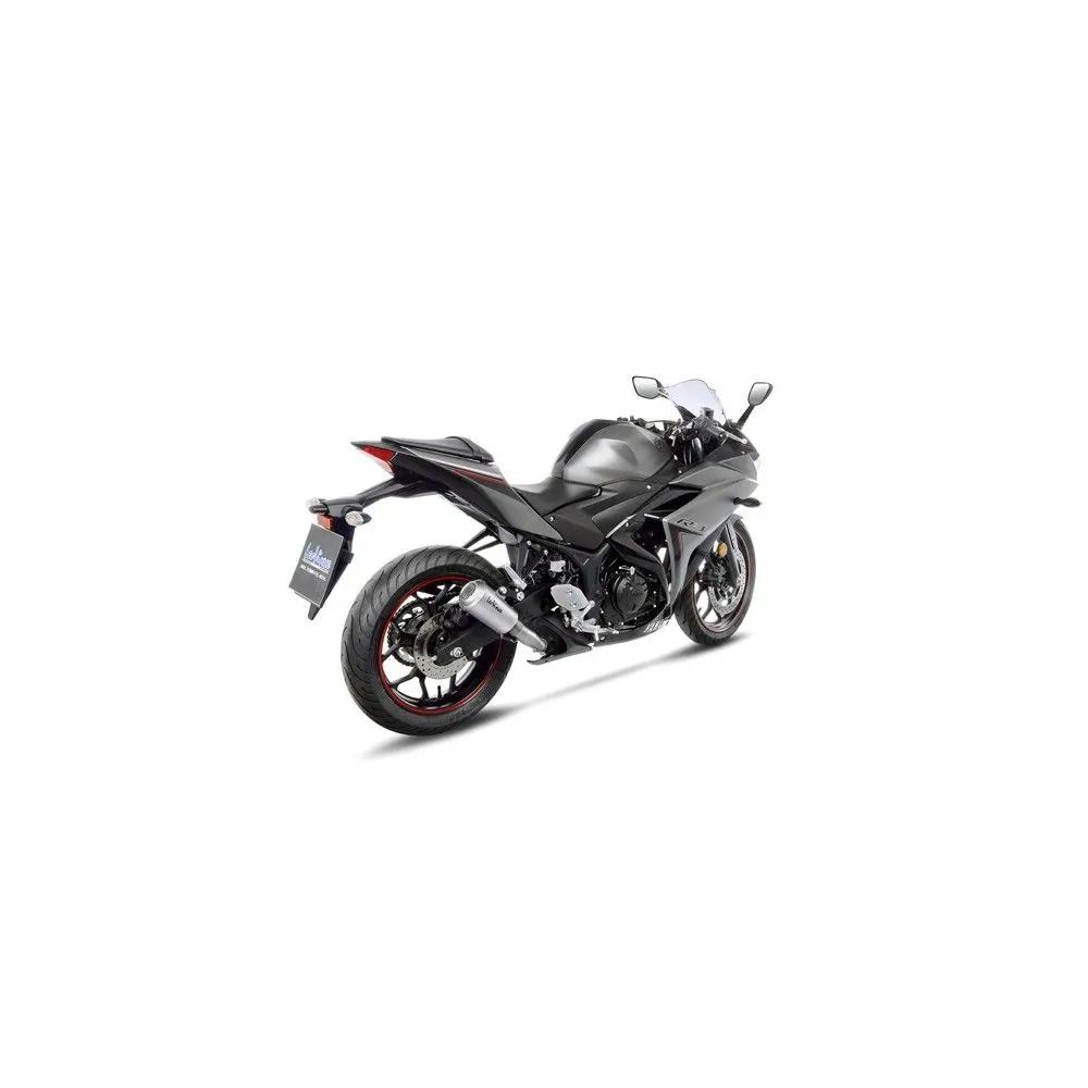 LEOVINCE YAMAHA YZF-R25 / YZF-R3 / MT-03 / MT-25 / 2014 2021 LV-10 INOX pot échappement NON HOM 15212