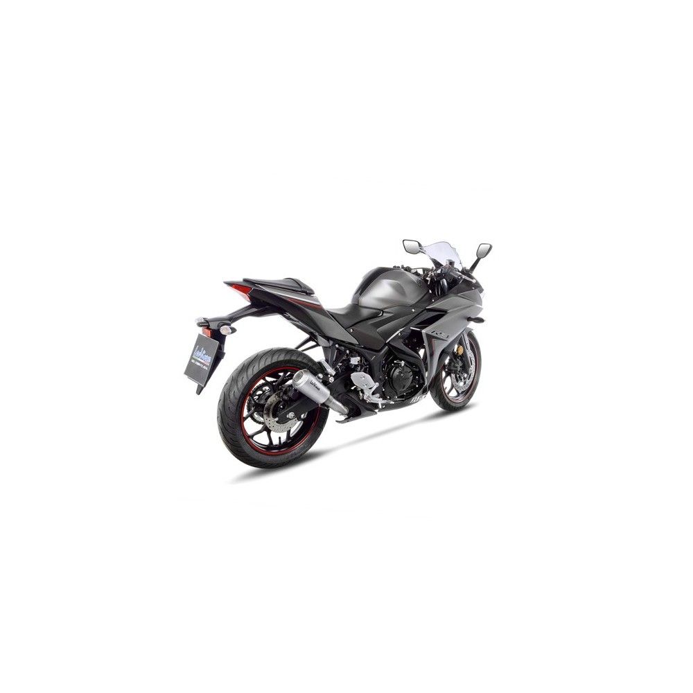 LEOVINCE YAMAHA YZF-R25 / YZF-R3 / MT-03 / MT-25 / 2014 2021 LV-10 INOX silencer exhaust Not Approved 15212