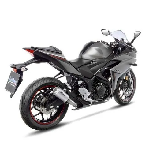 LEOVINCE YAMAHA YZF-R25 / YZF-R3 / MT-03 / MT-25 / 2014 2021 LV-10 INOX pot échappement NON HOM 15212