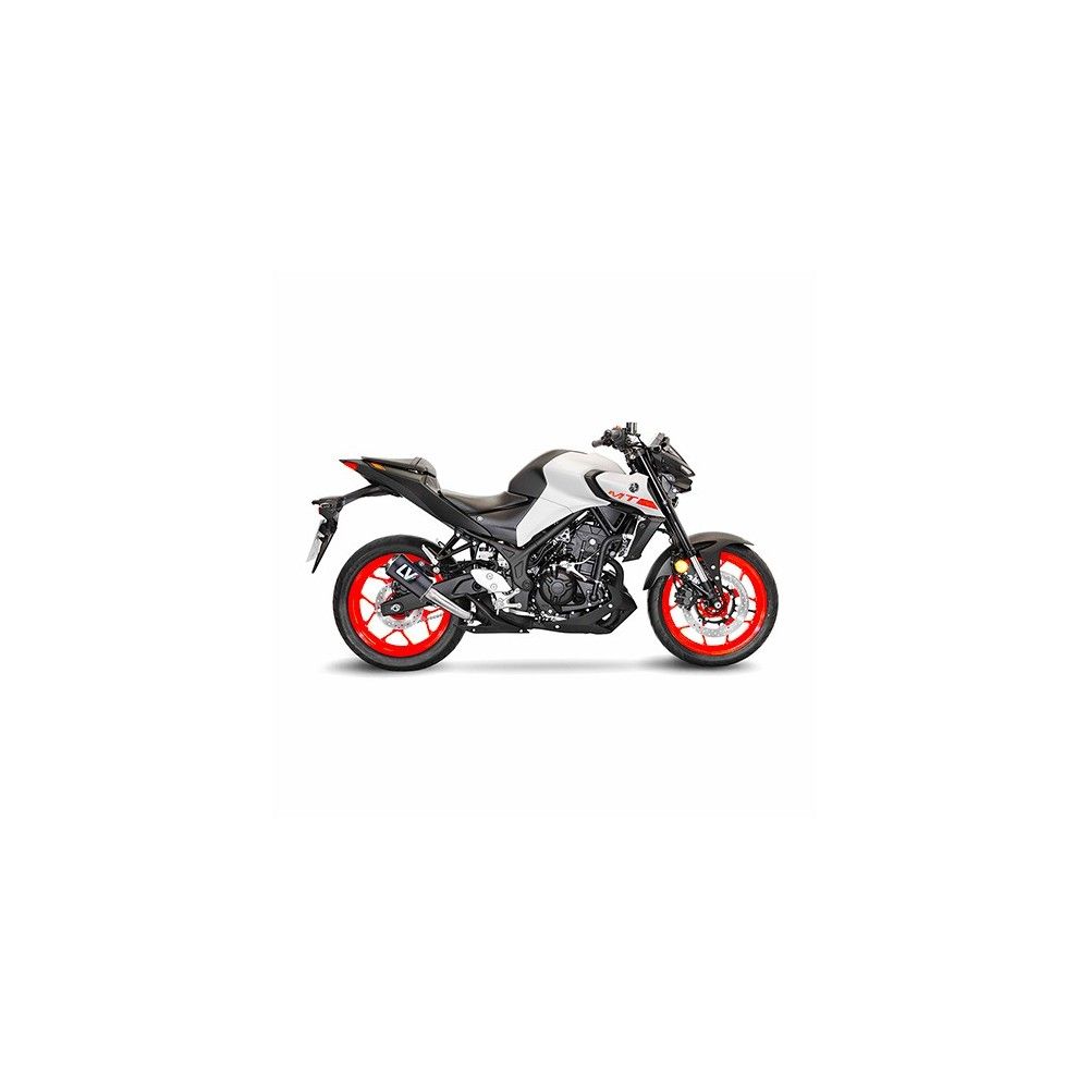 LEOVINCE YAMAHA YZF-R25 / YZF-R3 / MT-03 / MT-25 / 2014 2021 LV-10 CARBONsilencer exhaust Not Approved 15212C