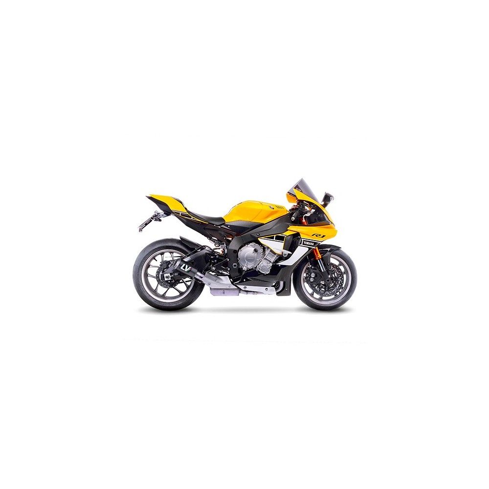 LEOVINCE YAMAHA YZF-R1/ M / 2015 2022 LV-10 CARBONE pot échappement NON HOM 15201C