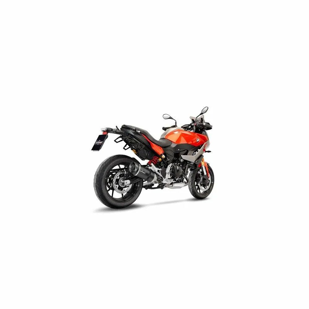LEOVINCE BMW F 900 R / XR / 2020 2022 FACTORY S BLACK INOX silencer exhaust EURO 5 14353SB