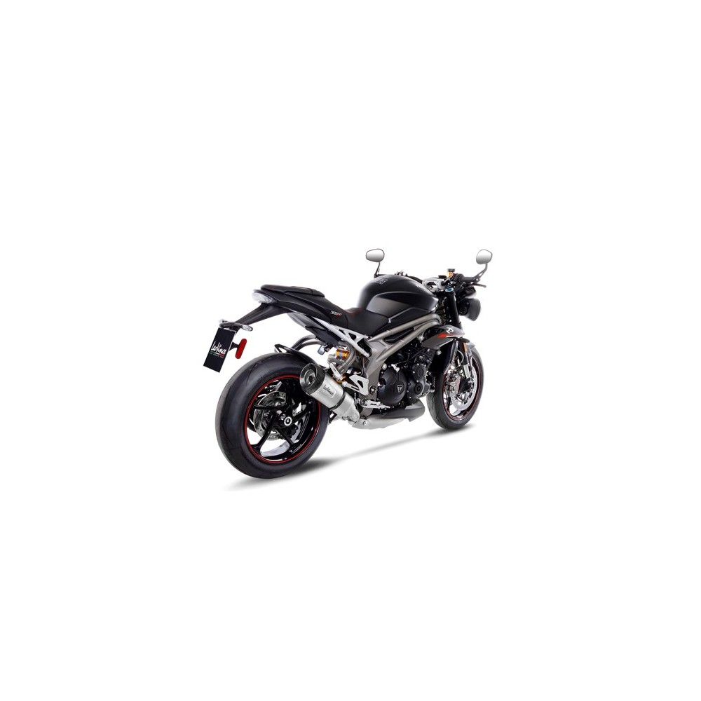 LEOVINCE TRIUMPH SPEED TRIPLE 1050 RS / S / 2018 2019 FACTORY S INOX pot échappement EURO 4 14279S