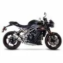 DESTOCK LEOVINCE TRIUMPH SPEED TRIPLE 1050 RS / S / 2018 2019 FACTORY S TITANE pot échappement EURO 4 14279ST